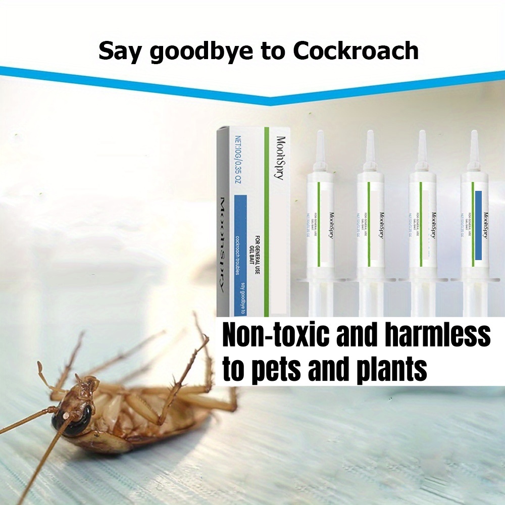 4 Tubes Cockroach Attractant B - огляд і ціна Kitchen Appliances Cabinet