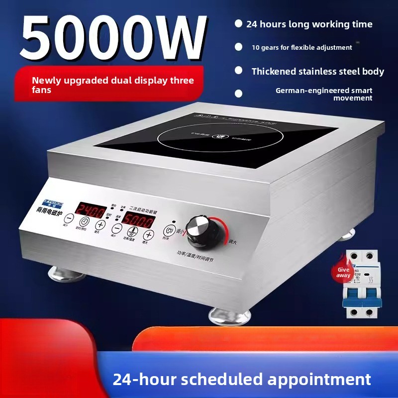 220V Commercial Induction Cook - огляд і ціна Induction Cooktop Portable