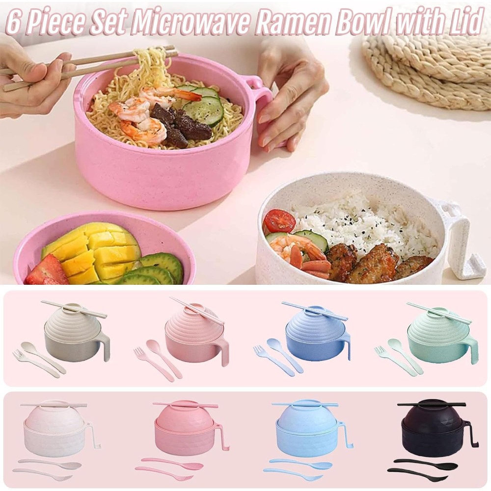 Microwave Ramen Bowl 6-Piece S - огляд і ціна Rice Cooker