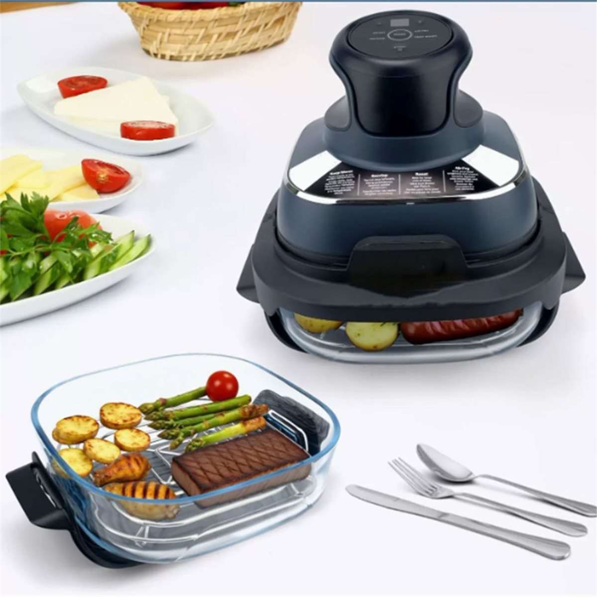 update. 3PCS Stainless Steel R - огляд і ціна Air Fryer